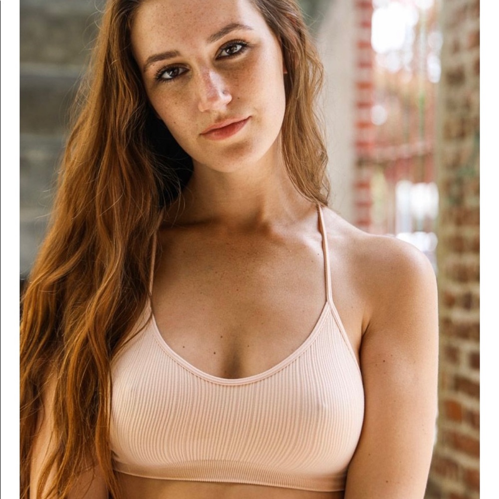 Tattoo Mesh Racerback Bralette - Picture 2 of 4